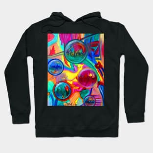 bubble cities Hoodie